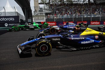 Colapinto corriendo en Interlagos Brasil