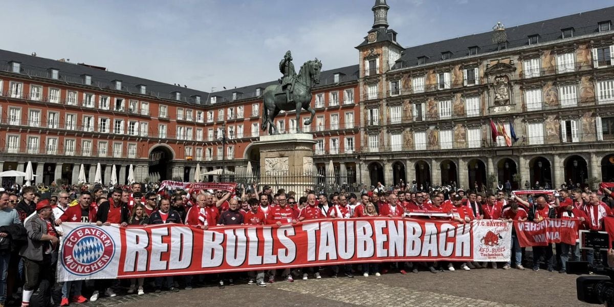 El precio final por el viaje a Madrid fue de aproximadamente USD 550 por persona, muy inferior a las tarifas habituales entre Múnich y la capital española (Facebook/Red Bull Taubenbach)