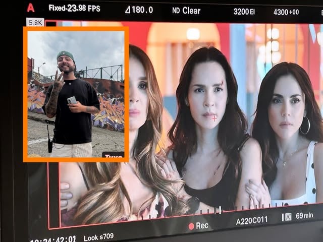 Carolina Gaitán reveló la imagen de uno de los jóvenes que habría perdido la vida en el centro de Bogotá durante el rodaje de Sin senos sí hay paraíso - crédito Lagaita/Instagram