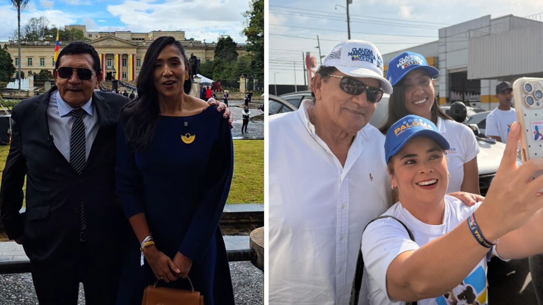 Poncho Zuleta acompañó a su hija Claudia Margarita a posesionarse como senadora: una de las “abejitas africanas” del Centro Democrático