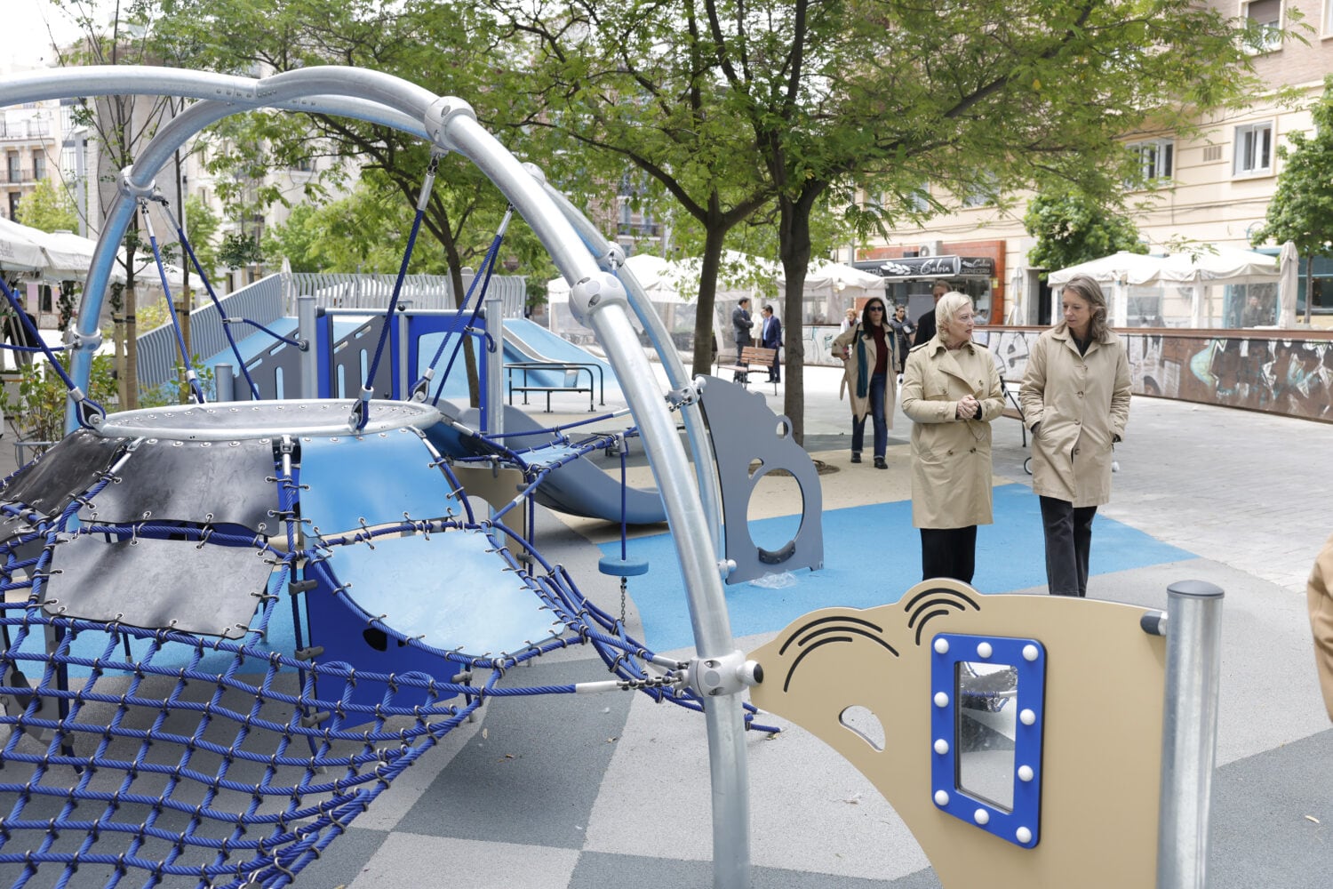 La última reforma de la plaza de Salvador Dalí, terminada en mayo de 2026