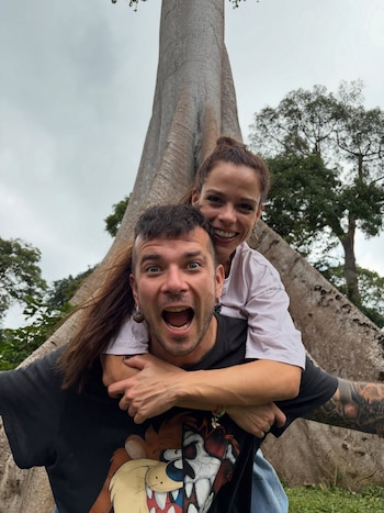 Carlos Maldonado y su mujer (INSTAGRAM).