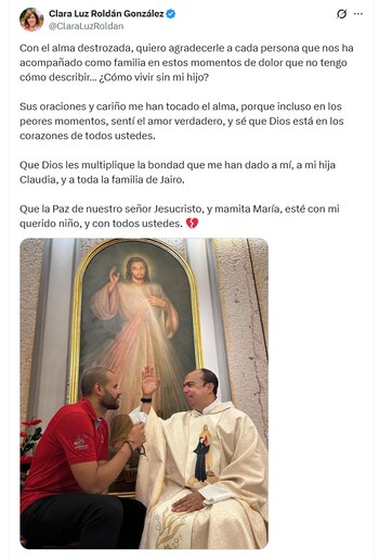 - crédito @ClaraLuzRoldan/X