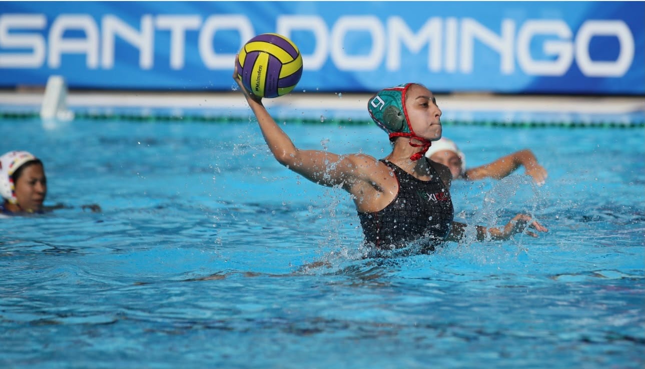 México debuta con victorias en polo acuático femenil en Santo Domingo 2026