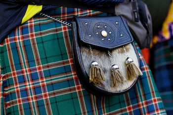 Los sporrans son elementos tradicionales