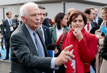 Josep Borrell visitó la reunión