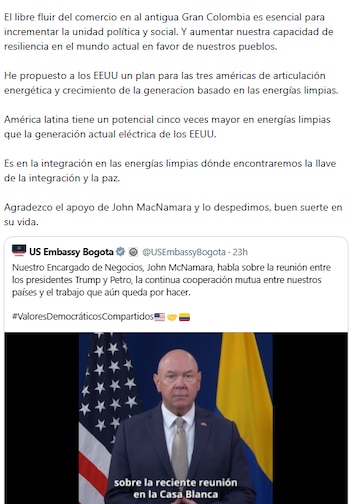 El jefe de Estado afirmó