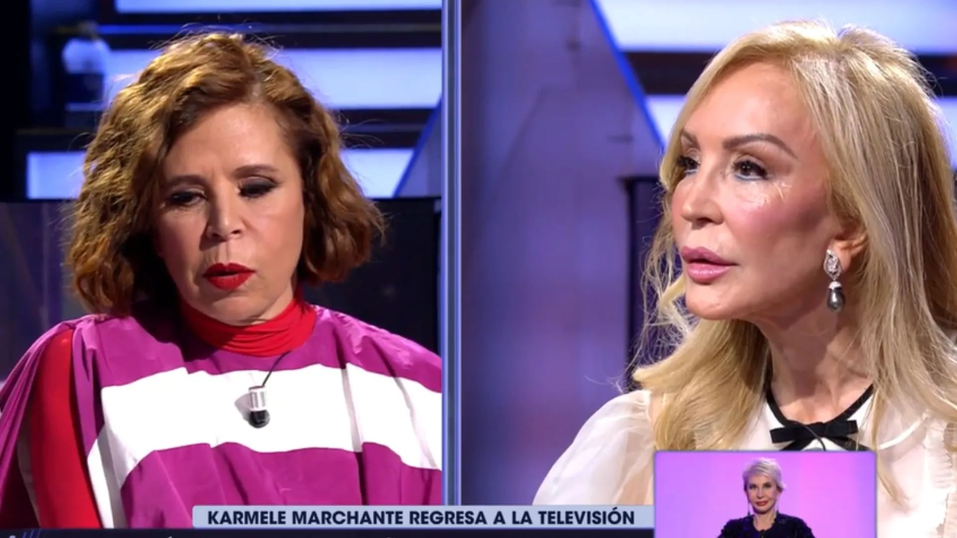 Ágatha Ruiz de la Prada y Carmen Lomana en