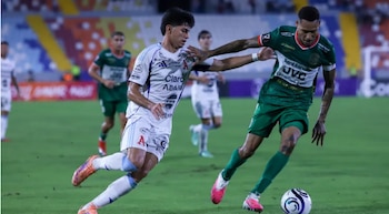 CD Marathón selló su regreso a la Copa de Campeones Concacaf tras seis años de ausencia gracias a la ventaja del partido de ida. (Cortesía: Concacaf)