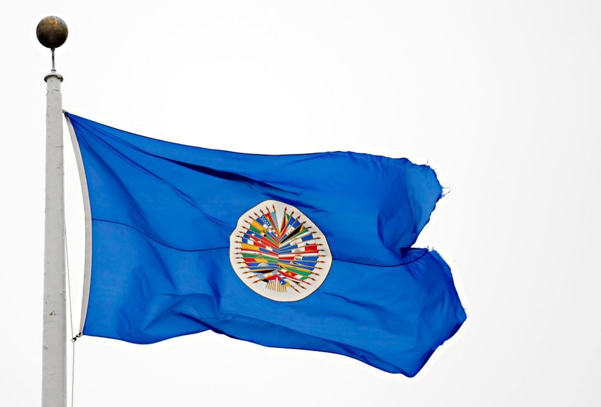 08/04/2019 Bandera de la OEA
POLITICA NORTEAMÉRICA ESTADOS UNIDOS
JUAN MANUEL HERRERA / OEA