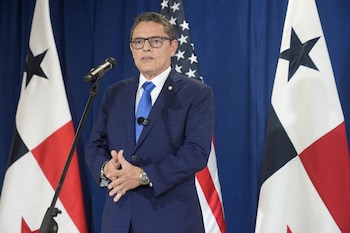 El ministro de Seguridad, Frank Ábrego, rechazó que el acuerdo sea secreto y defendió los controles establecidos para administrar el dinero.REUTERS