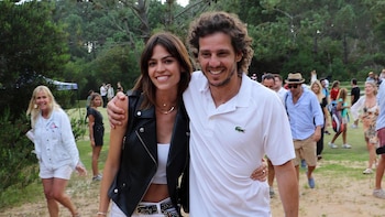 Gastón Gaudio y Helena Ayerza