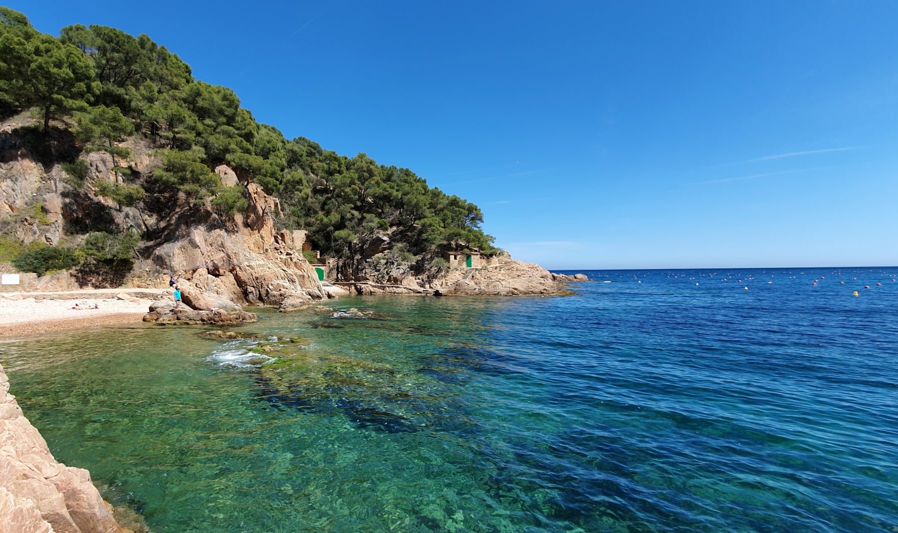 Tamariu, un tranquilo pueblo costero en la Costa Brava