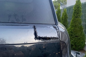 Uno de los coches robados (@mossos)