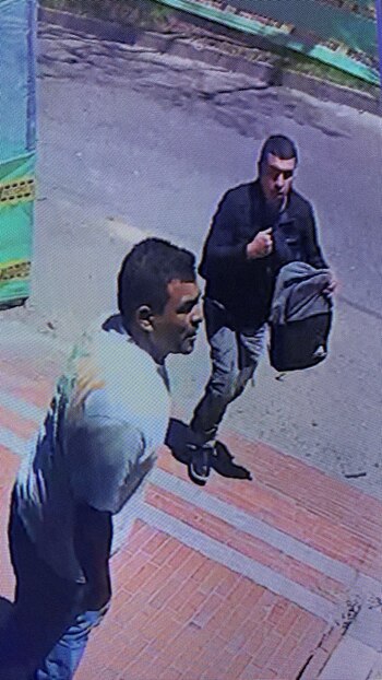 Los dos delincuentes identificados por