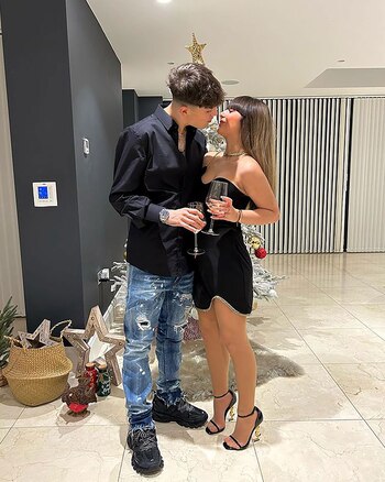 La pareja es muy activa