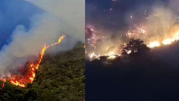 Incendio forestal en Ábrego, Norte de Santander, avanza hacia zonas pobladas: reportan más de 3.000 hectáreas afectadas