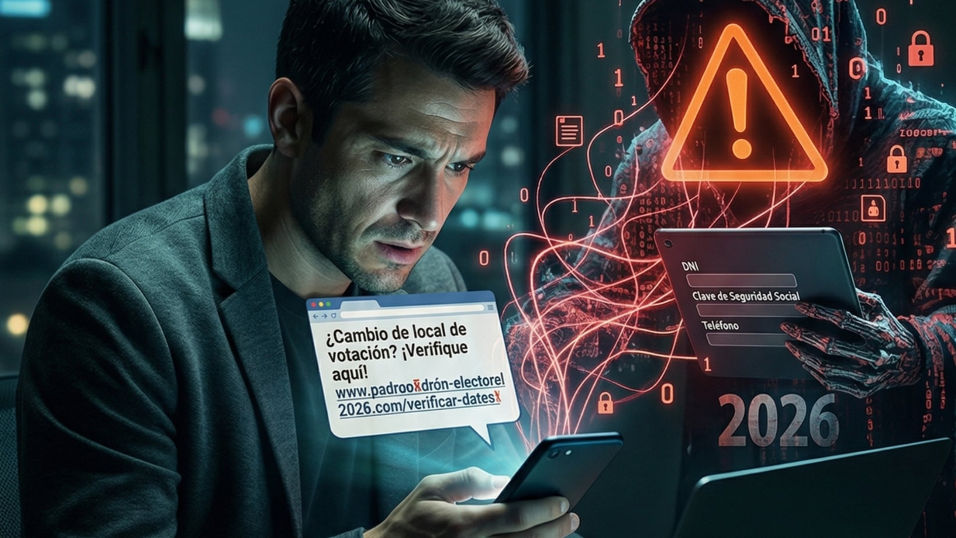 Debes tener cuidado con los mensajes fraudulentos. (Imagen ilustrativa Infobae)