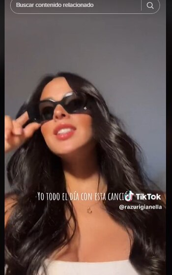 Gianella Rázuri en TikTok.