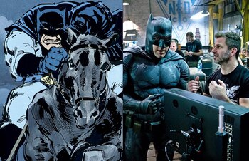 12/11/2020 Cultura.- Zack Snyder aún sueña con dirigir una película de El Regreso del Caballero Oscuro, el Batman de Frank Miller.
Parte de la trama de El amanecer de la Justicia de Zack Snyder, sobre todo en lo referente al enfrentamiento entre Batman y Superman, se inspiró en la obra maestra de Frank Miller El Regreso del Caballero Oscuro. Y parece que el director se quedó con ganas de adaptar la icónica historia, porque sueña con hacer una película basada directamente en el cómic.
CULTURA
DC COMICS/WARNER