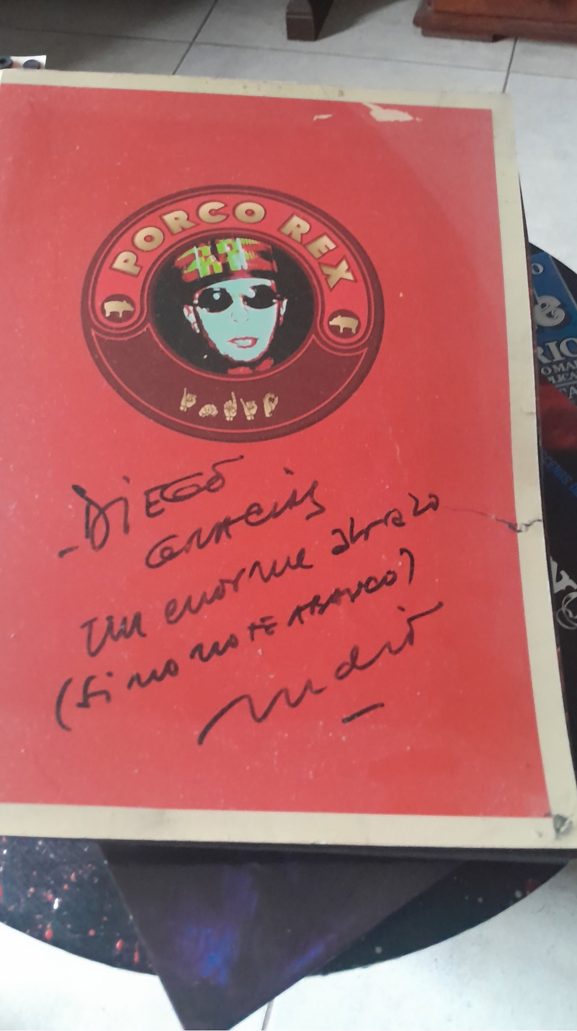 El libro que el Indio le regaló a Diego de Porco Rex