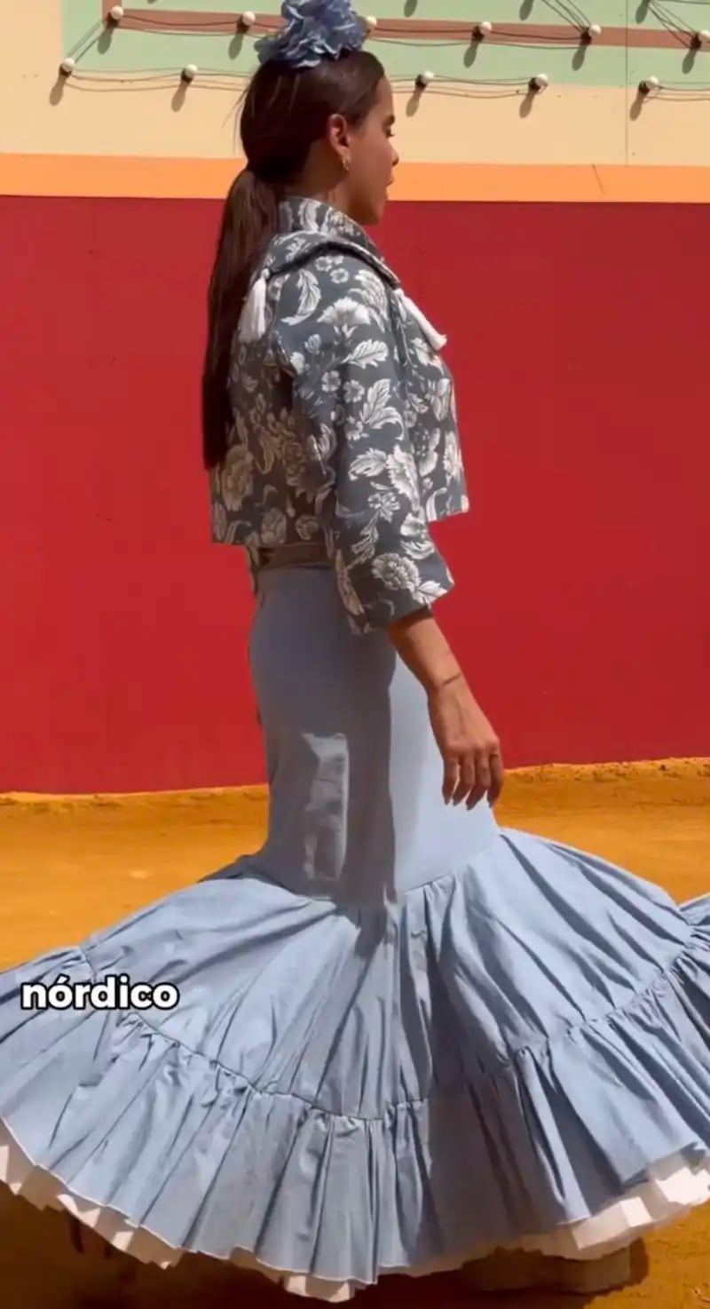 Gloria Camila en un video subido a redes sociales (INSTAGRAM).