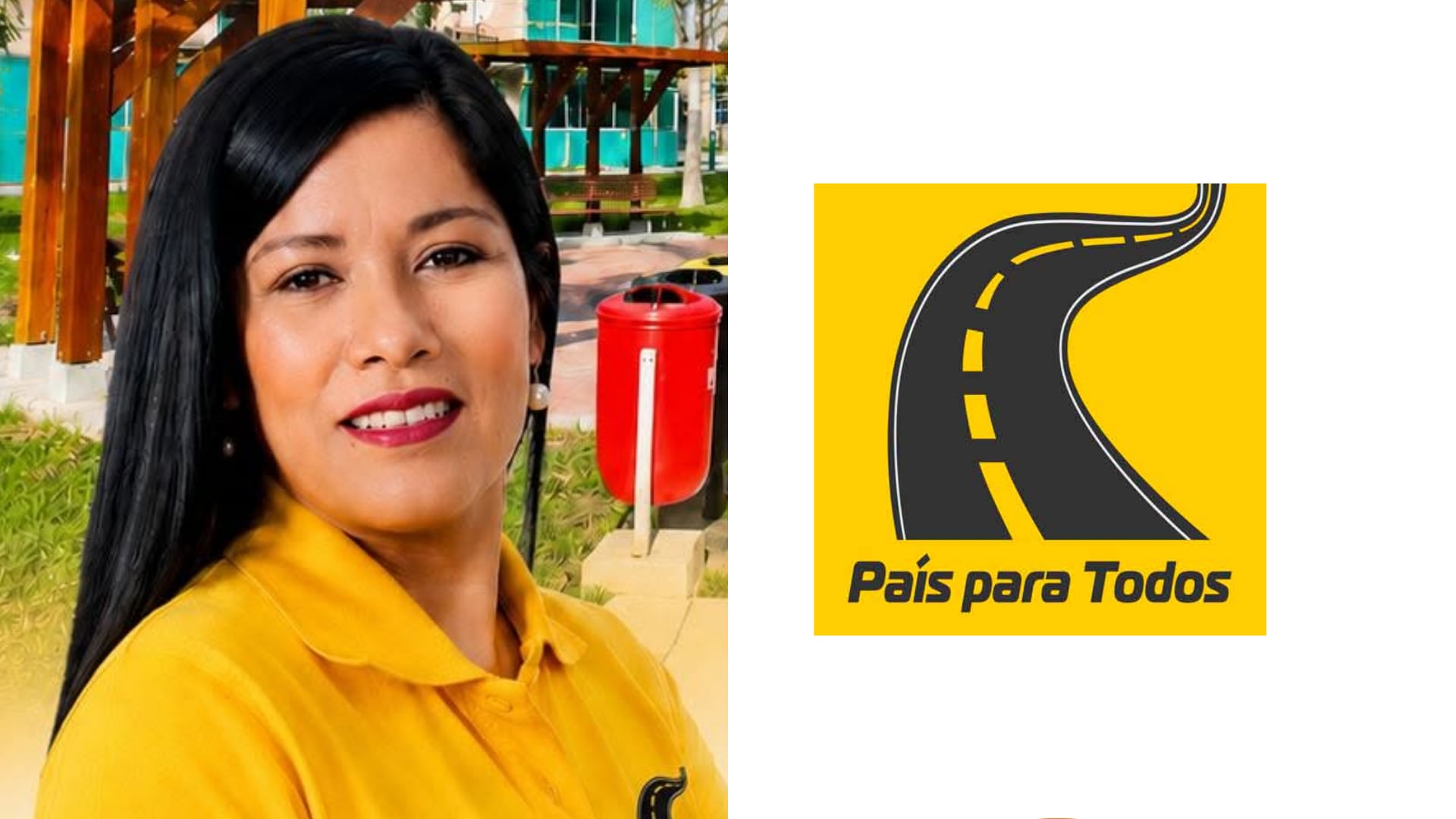 Celia Laura Jorge postula a la alcaldía del distrito de Santa Anita por el partido político País para Todos. (Composición: Infobae Perú )