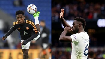 Los colombianos Luis Sinisterra y