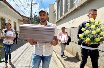 Entrega del cuerpo de Gildardo