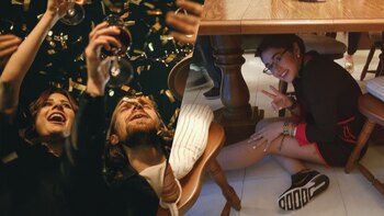 Meterse debajo de la mesa