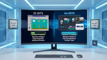 32 bits o 64 bits: por qué esta decisión es clave al instalar programas en tu PC
