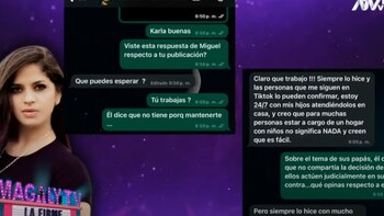 Karla Gálvez aclara a Miguel