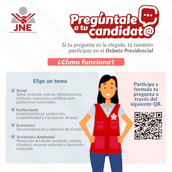JNE lanza 'pregúntale a tu