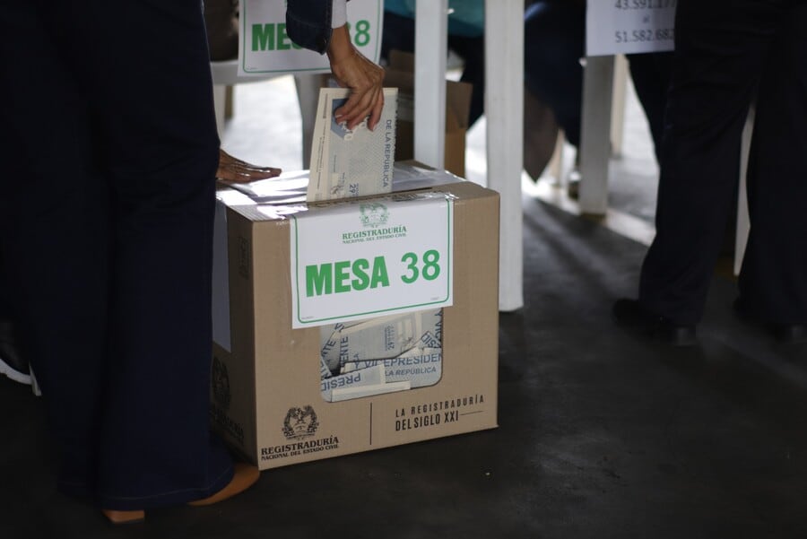 El proceso electoral del 8 de marzo se llevó sin irregularidades, de acuerdo con el más reciente informe de una veeduría internacional; un precedente de lo que será la primera vuelta presidencial - crédito Colprensa