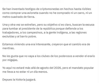 Gustavo Petro se despacha en