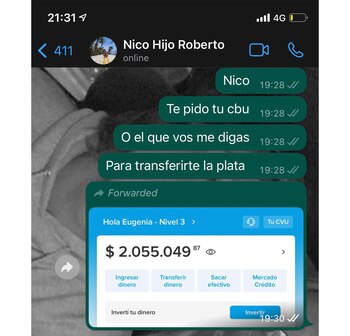 El chat entre los impulsores