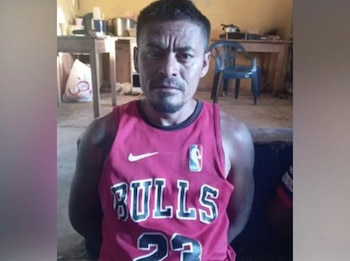 Modesto Murillo Gutiérrez fue capturado durante un operativo policial en el departamento de Yoro, donde las autoridades lo señalan como presunto encargado logístico del denominado “cartel del Diablo”. (FOTO: El Heraldo)