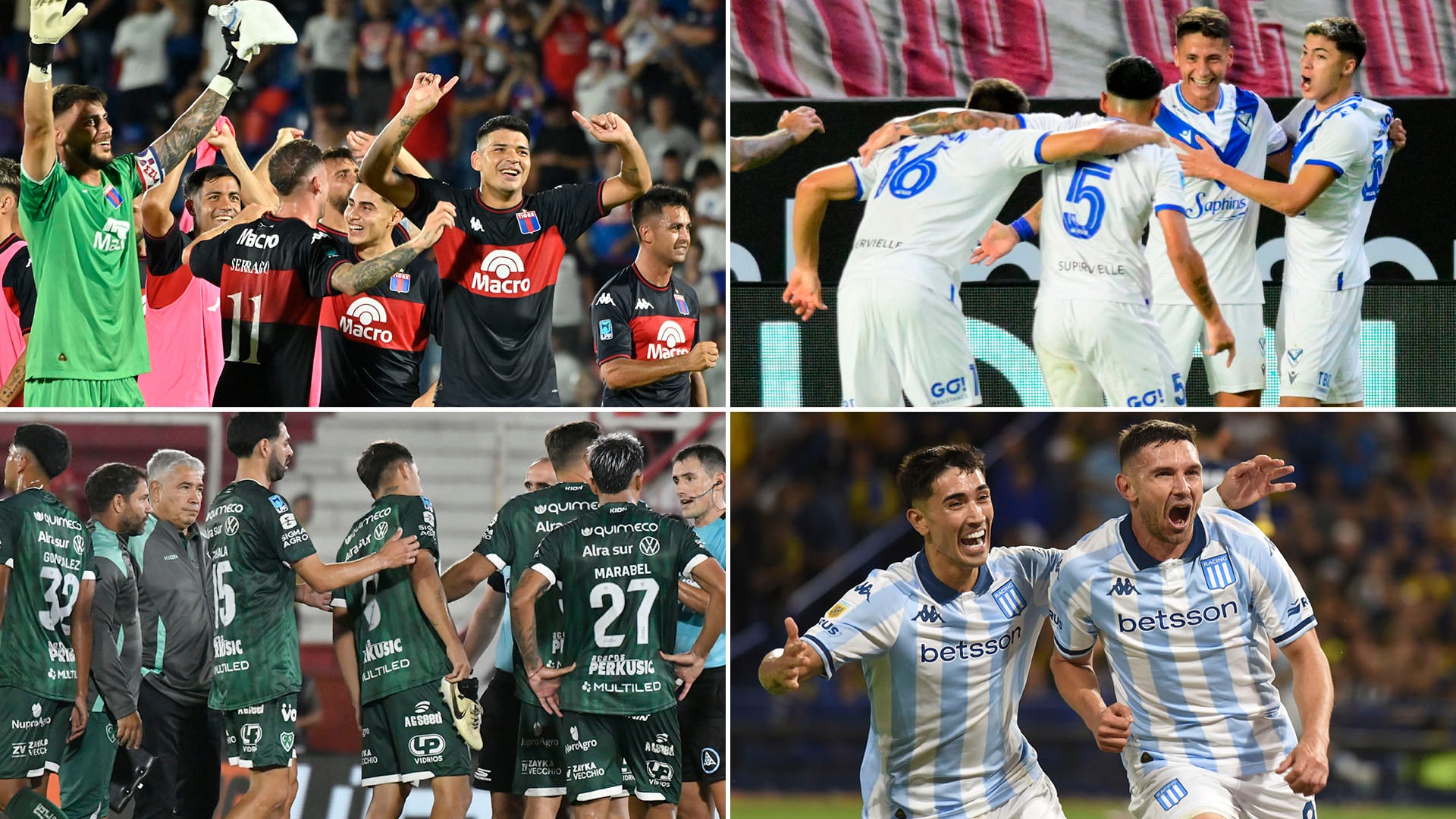 La fecha 10 del Apertura continuará con otros dos partidos importantes: Tigre-Vélez y Sarmiento-Racing