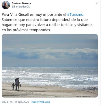 El Intendente de Villa Gesell,