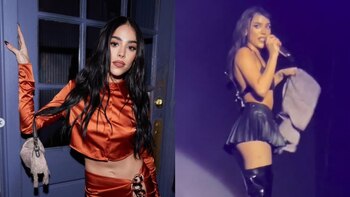 Danna Paola interrumpe show en