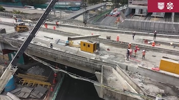 Así van los trabajos de