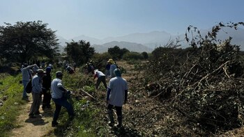 Terreno de Caral estaba siendo