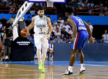 Facundo Campazzo y Andrés Feliz