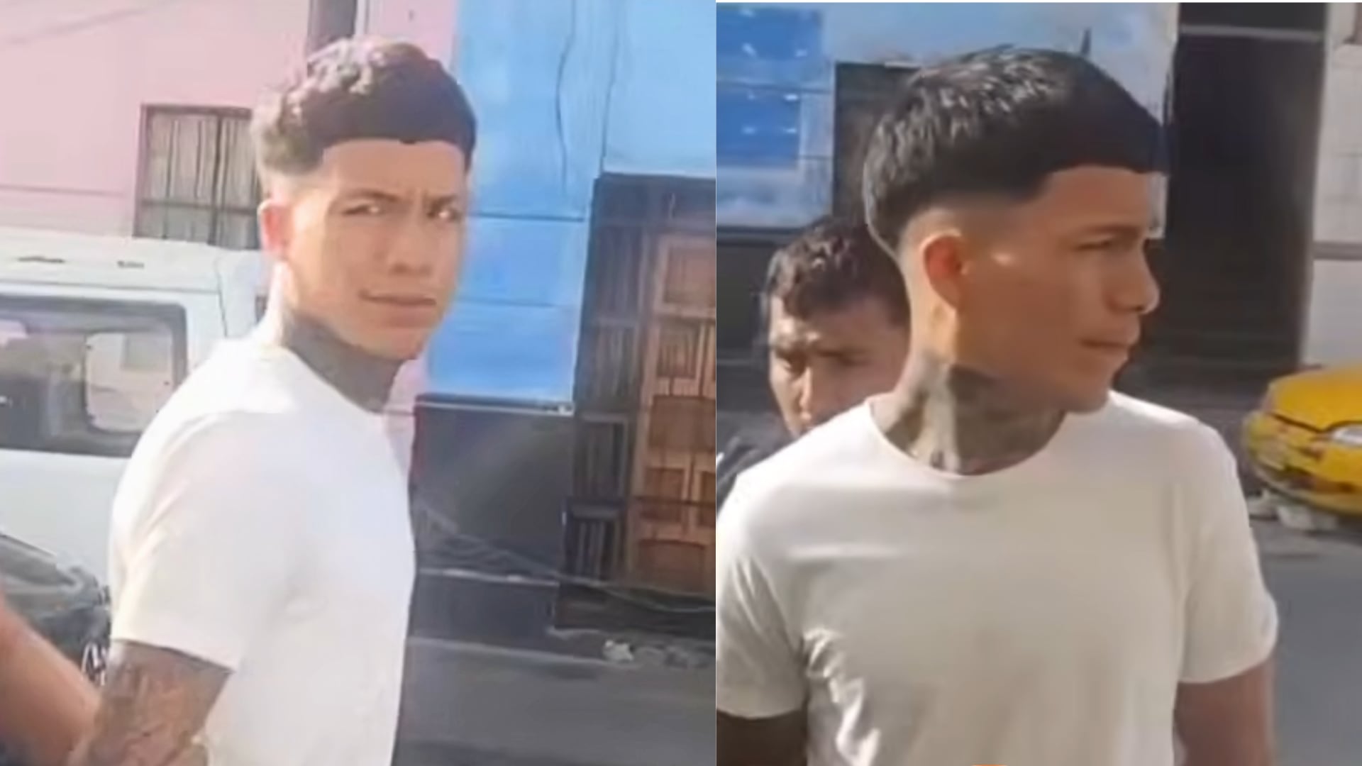 La Policía Nacional del Perú detiene en el Callao a Jason Gómez Antola, presunto integrante de la banda Los Al-Qaedas del Puerto investigado por homicidio. (Composición: Infobae Perú)
