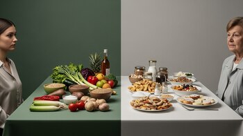 Lo que comes a los 30 define cómo llegarás a los 70: así influye la alimentación en un envejecimiento saludable