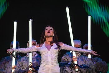 Nicki Nicole brilló en la