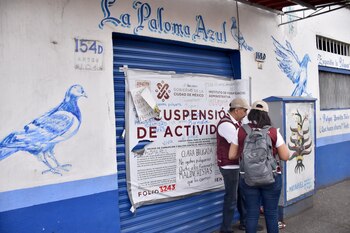 Las autoridades retiraron los sellos