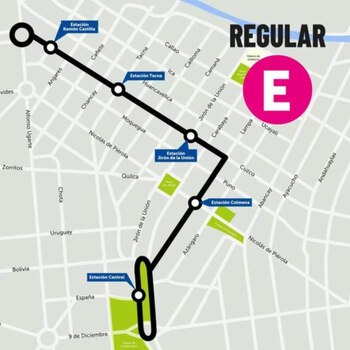 Ruta E del Metropolitano
