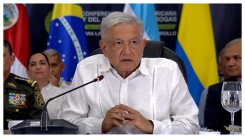 AMLO en Colombia