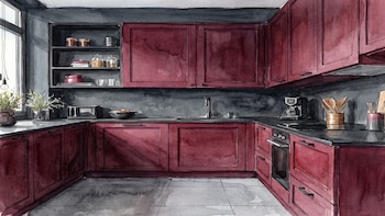5 tonos que pueden achicar una cocina pequeña, según diseñadores internacionales